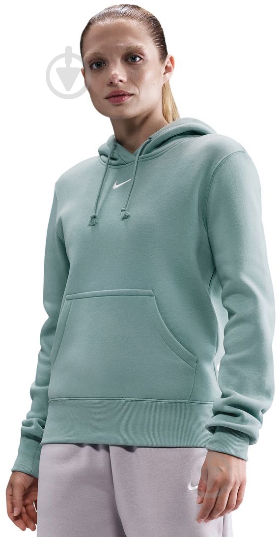 Джемпер Nike W NSW PHNX FLC STD PO Hoodie HF6839-017 р.XL бірюзовий - фото 1 Джемпер Nike W NSW PHNX FLC STD PO Hoodie HF6839-017 р.XL бірюзовий - фото 1