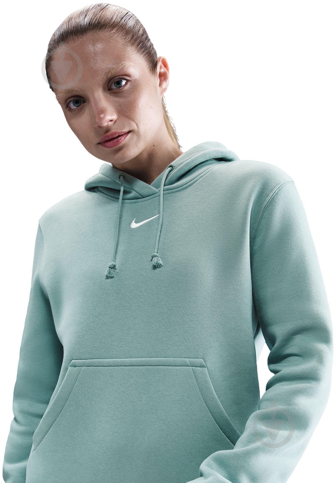 Джемпер Nike W NSW PHNX FLC STD PO Hoodie HF6839-017 р.XL бірюзовий - фото 5 Джемпер Nike W NSW PHNX FLC STD PO Hoodie HF6839-017 р.XL бірюзовий - фото 5