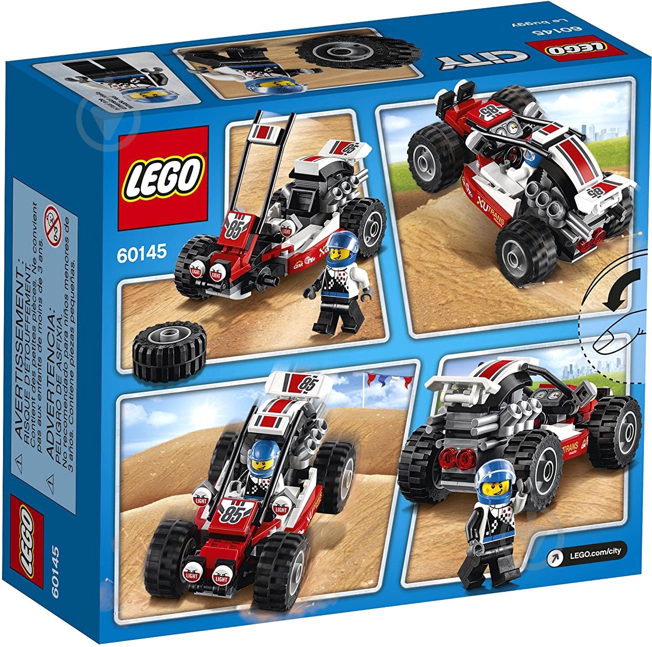 Конструктор LEGO City Багі 60145 - фото 8