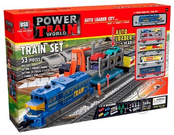 Железная дорога Baisiqi Power Train 2084 - фото 1 Железная дорога Baisiqi Power Train 2084 - фото 1
