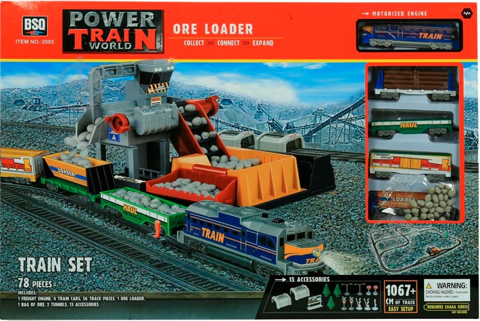 Залізниця Baisiqi Power Train 2085 - фото 6