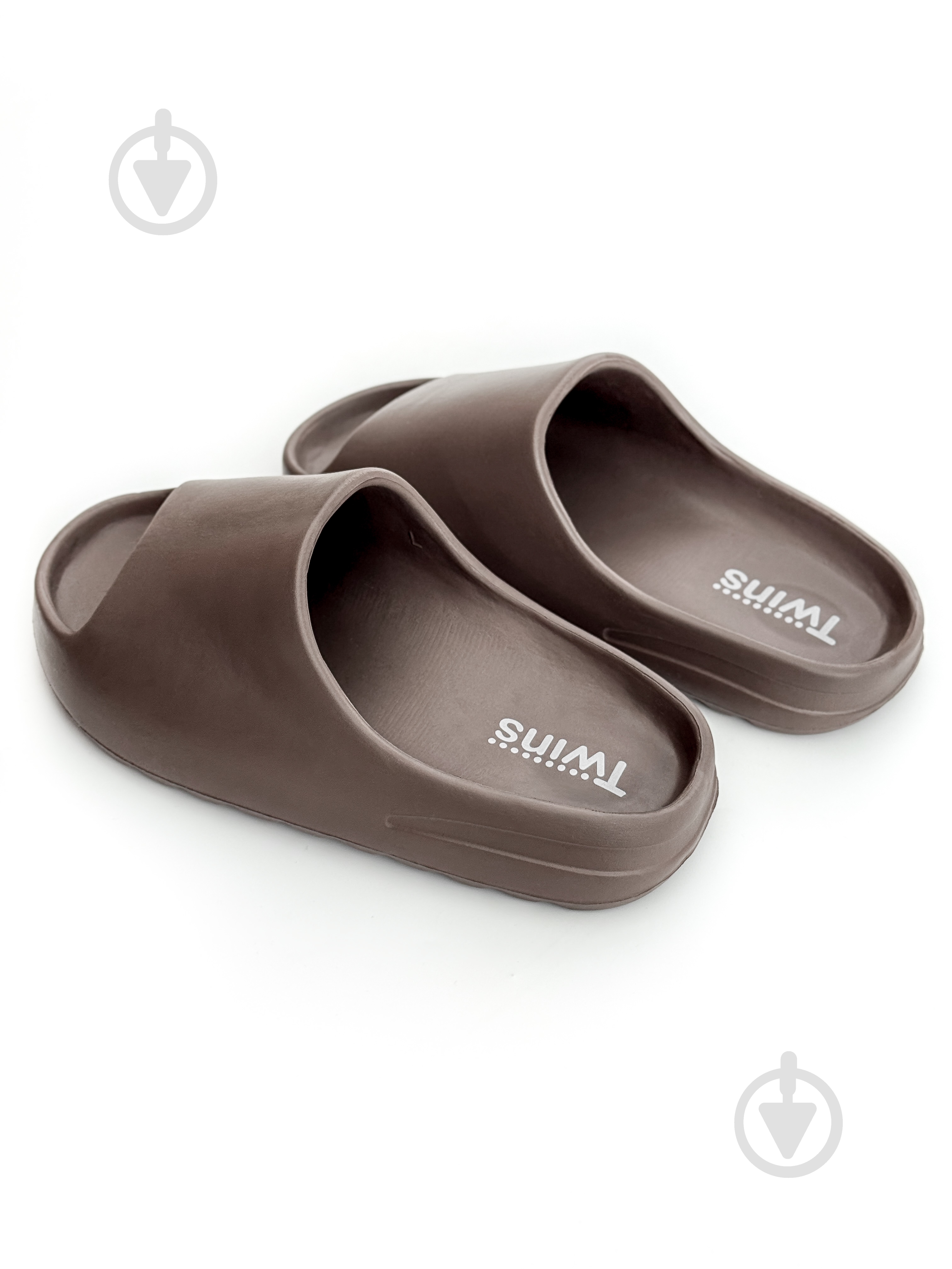 Шлепанцы Twins р.42-43 шоколадный - фото 3 Шлепанцы Twins р.42-43 шоколадный - фото 3