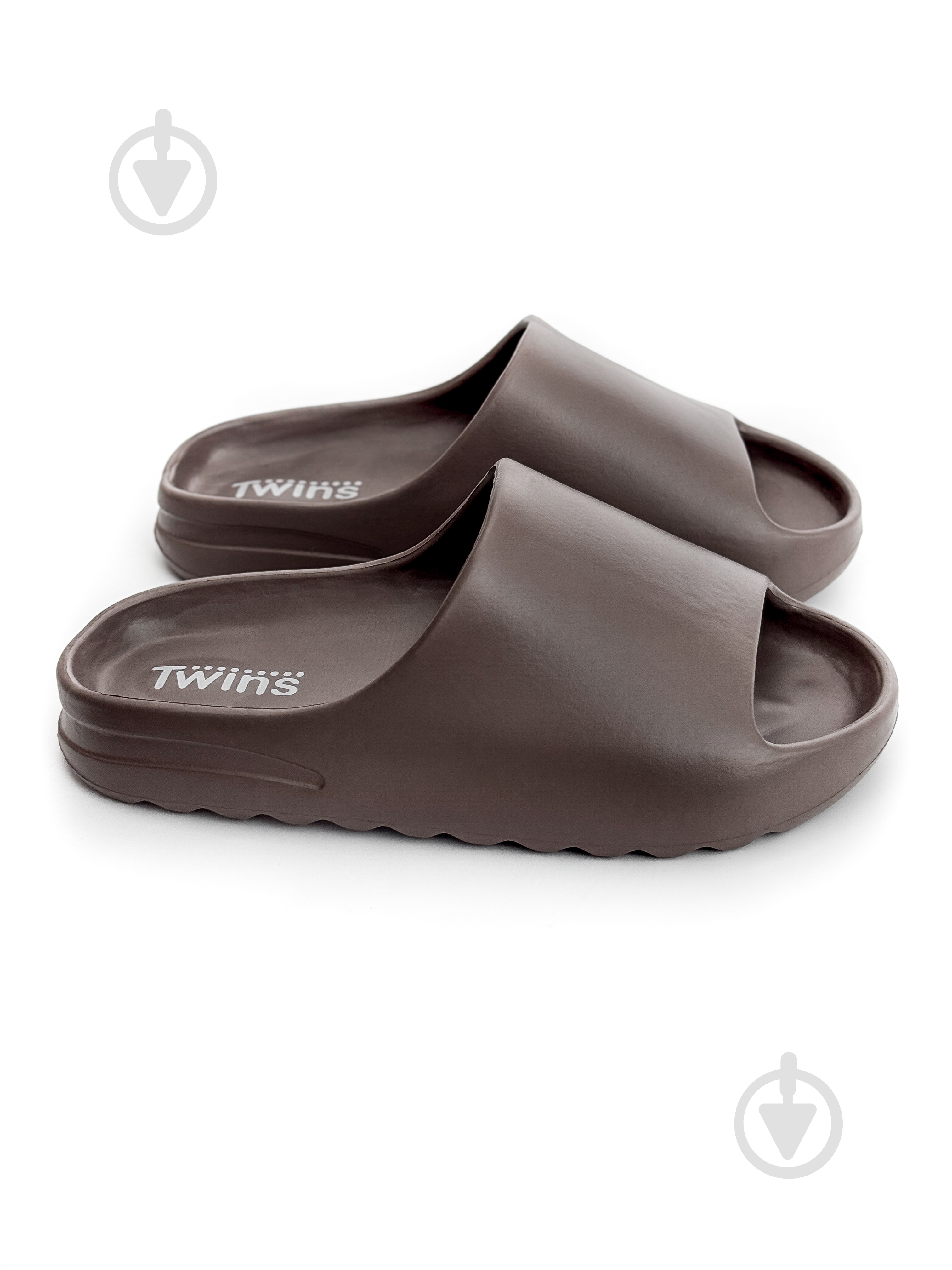 Шлепанцы Twins р.42-43 шоколадный - фото 4 Шлепанцы Twins р.42-43 шоколадный - фото 4