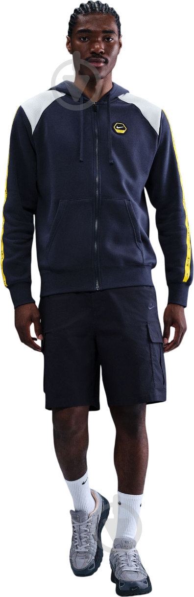 Джемпер Nike M NSW CS Hoody FLC BB IH4285-410 р.L синій - фото 2 Джемпер Nike M NSW CS Hoody FLC BB IH4285-410 р.L синій - фото 2