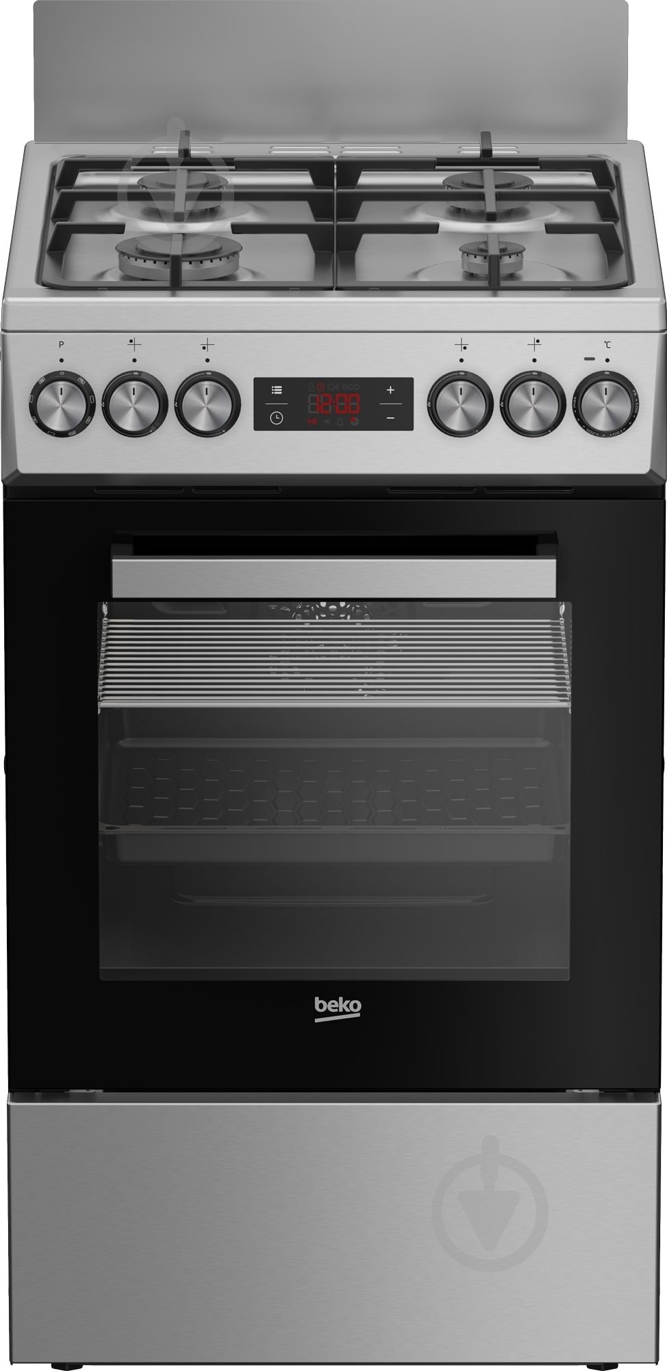 Плита комбінована Beko FSM52334DXDS - фото 1