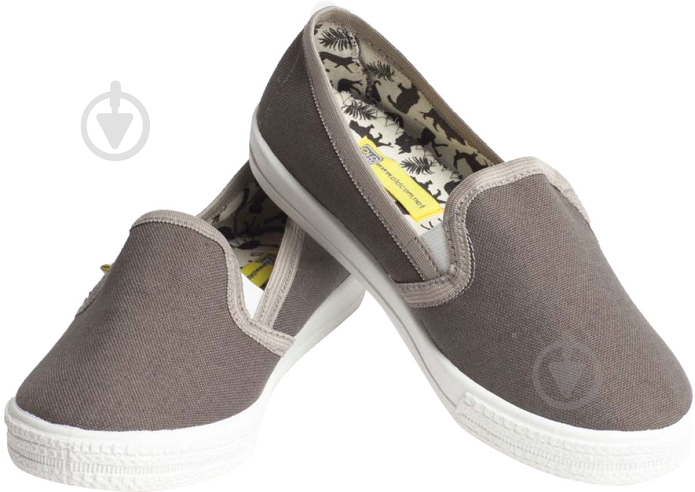 Слипоны для мальчика Oldcom Cooper р.31 серый - фото 1