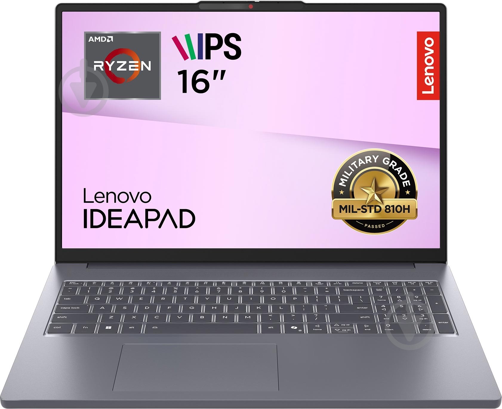 Ноутбук Lenovo ideapad Slim 3 16ARP10 16" (1446518) luna grey - фото 1 Ноутбук Lenovo ideapad Slim 3 16ARP10 16" (1446518) luna grey - фото 1
