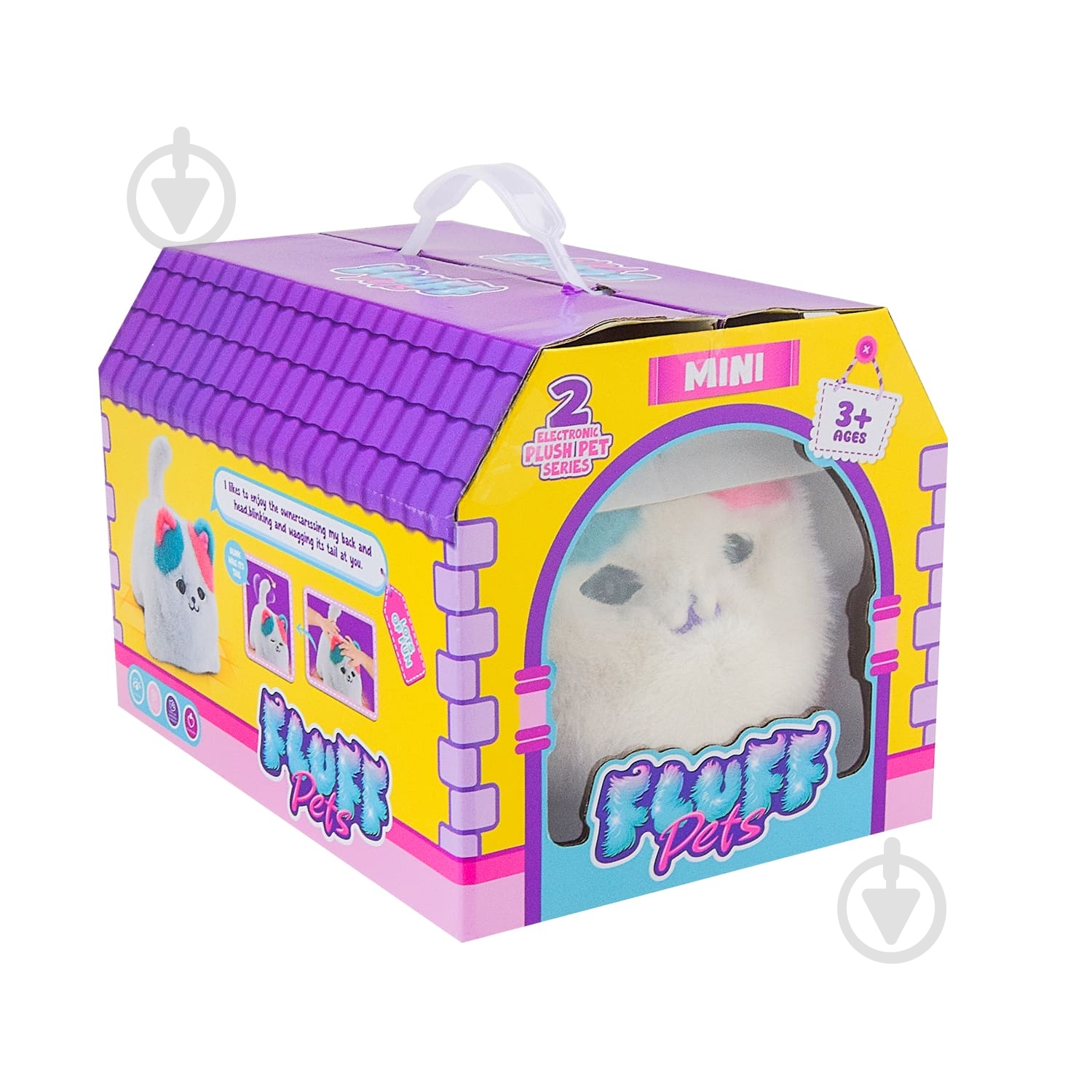 Игрушка мягкая интерактивная Shantou Кошка C3501 - фото 8