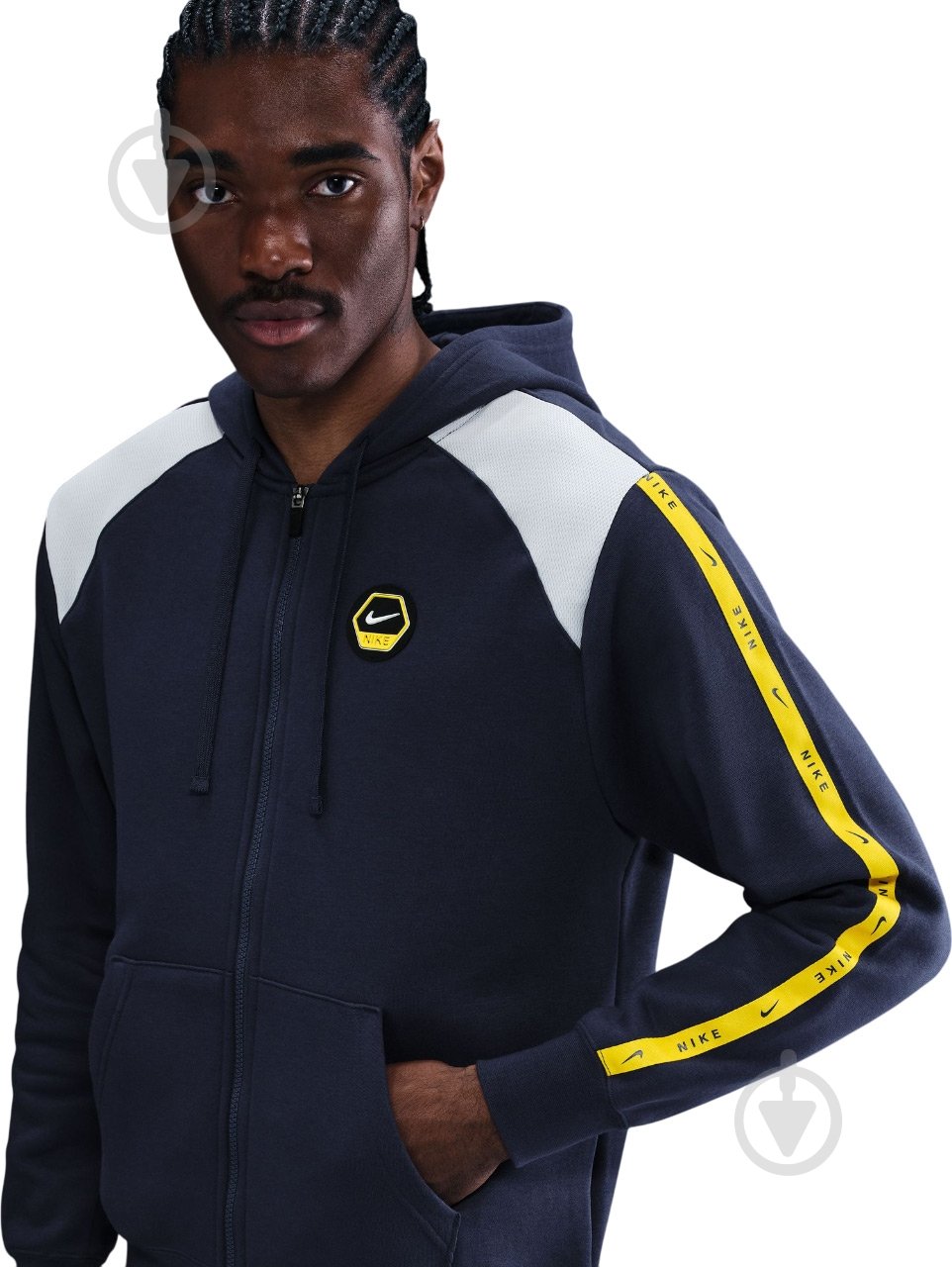 Джемпер Nike M NSW CS Hoody FLC BB IH4285-410 р.XL синий - фото 5
