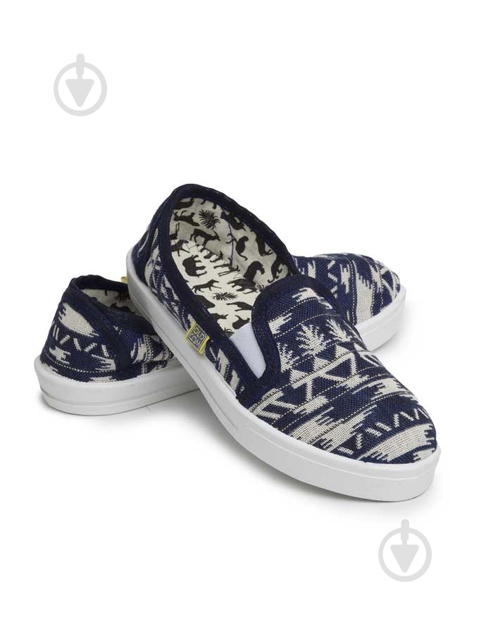 Слипоны для мальчика Oldcom WigWam р.33 синий - фото 3