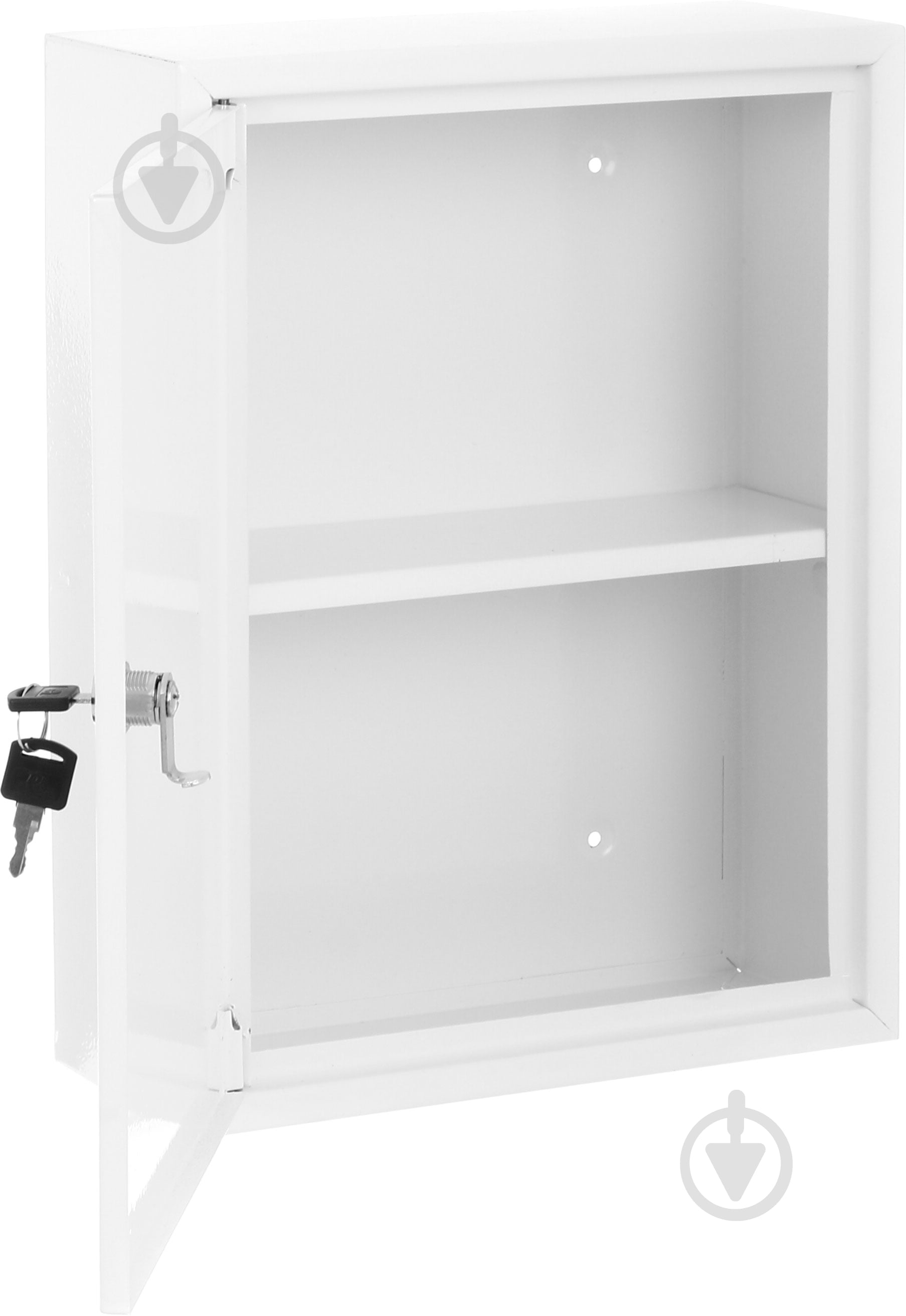 Металлический шкаф медицинский Галиндустрия 01 с одной полкой - фото 2