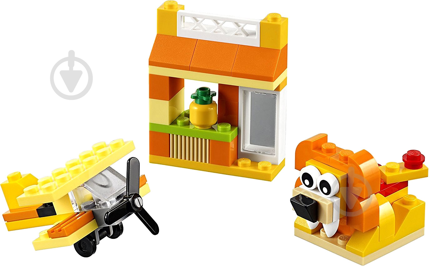 Конструктор LEGO Classic Оранжевый набор для творчества 10709 - фото 2