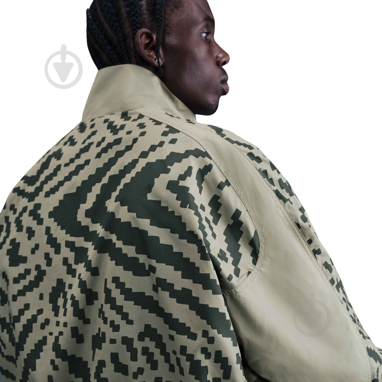 Джемпер Nike M NK Air 1/2 Zip Jacket AOP HV0878-320 р.XL хаки - фото 2 Джемпер Nike M NK Air 1/2 Zip Jacket AOP HV0878-320 р.XL хаки - фото 2