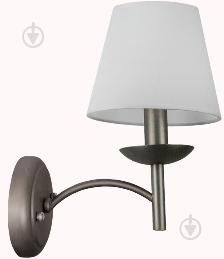 Бра Victoria Lighting Oriole/AP1 1x40 Вт E14 никель - фото 1