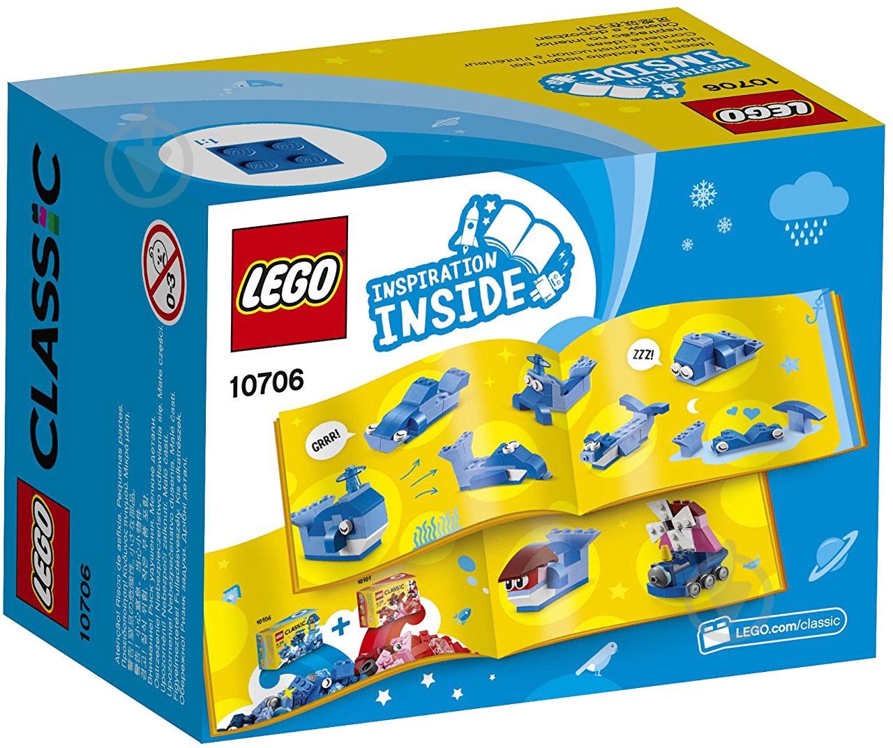 Конструктор LEGO Classic Синий набор для творчества 10706 - фото 3