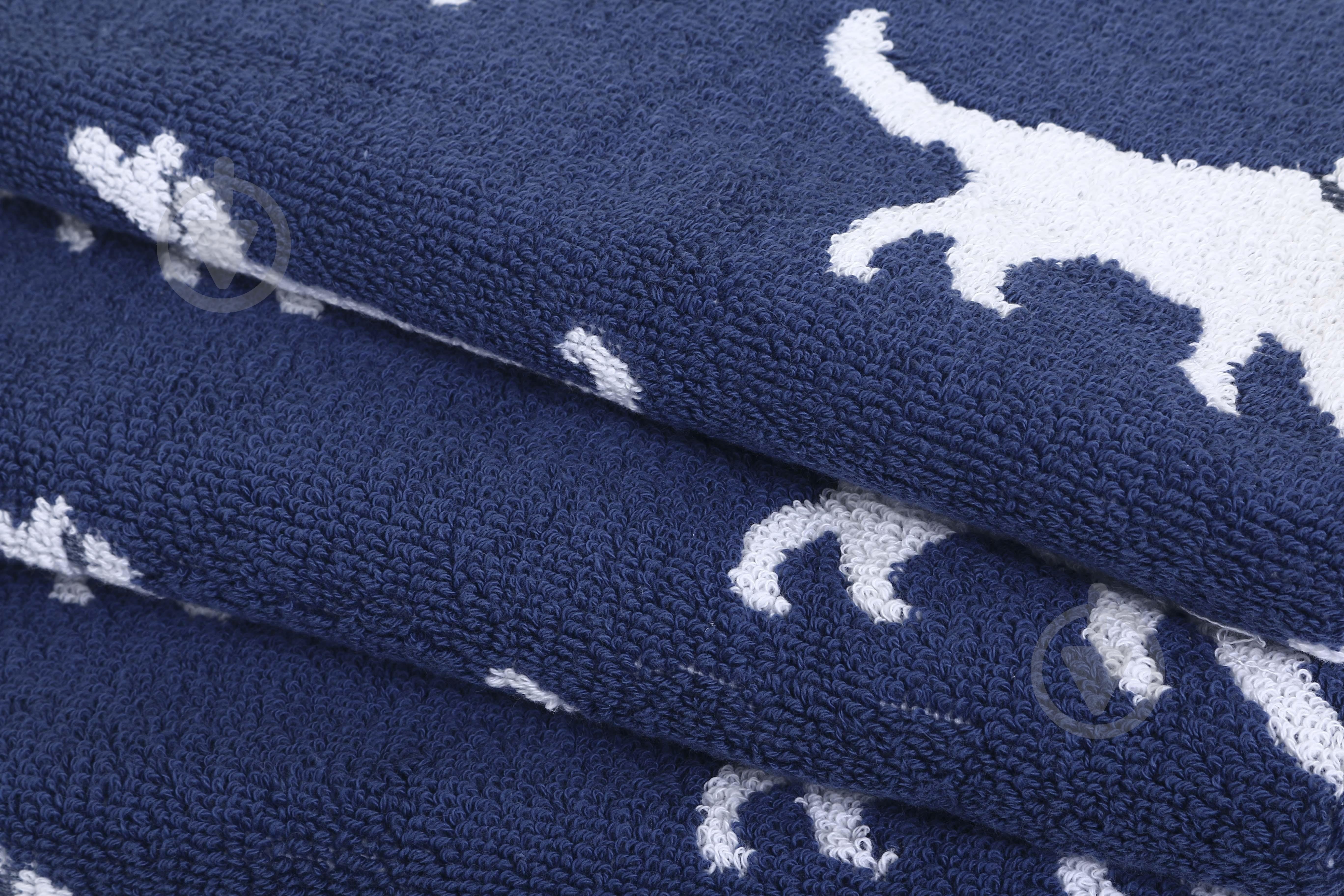 Полотенце махровое Home Dog 50x90 см синий La Nuit - фото 2 Полотенце махровое Home Dog 50x90 см синий La Nuit - фото 2