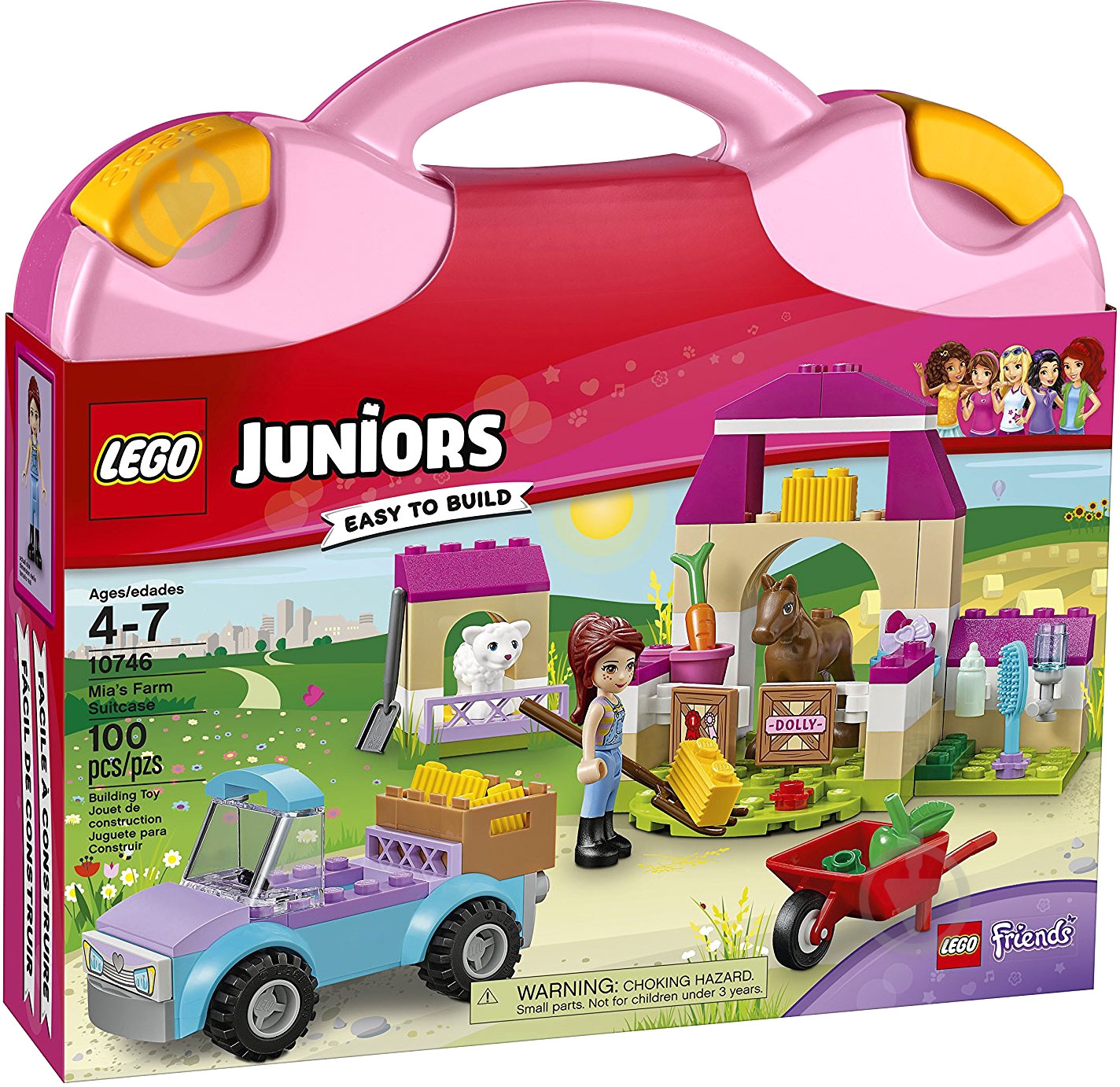 Конструктор LEGO Juniors Ферма в чемоданчике Мии 10746 - фото 1