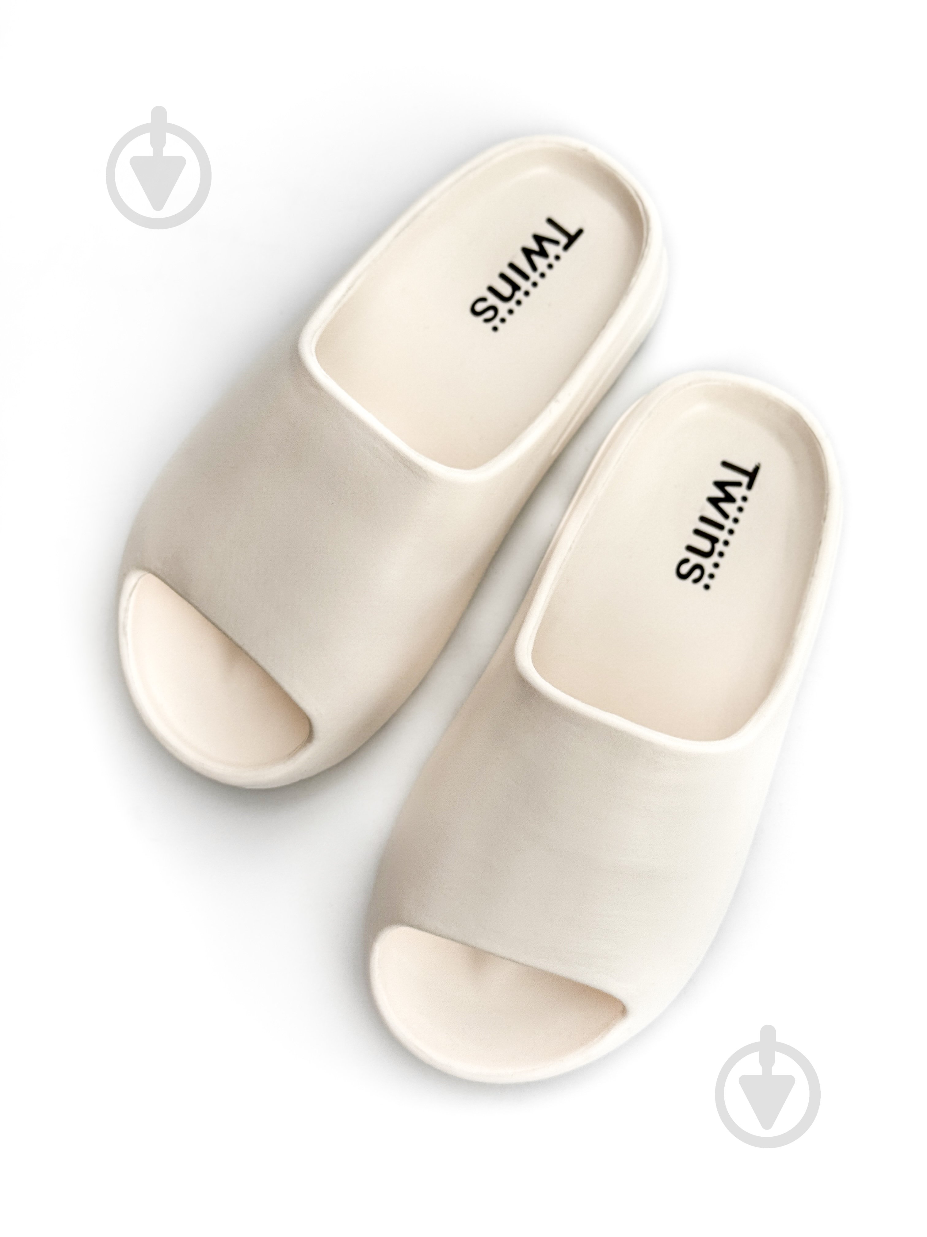 Шлепанцы Twins р.40-41 белый - фото 1