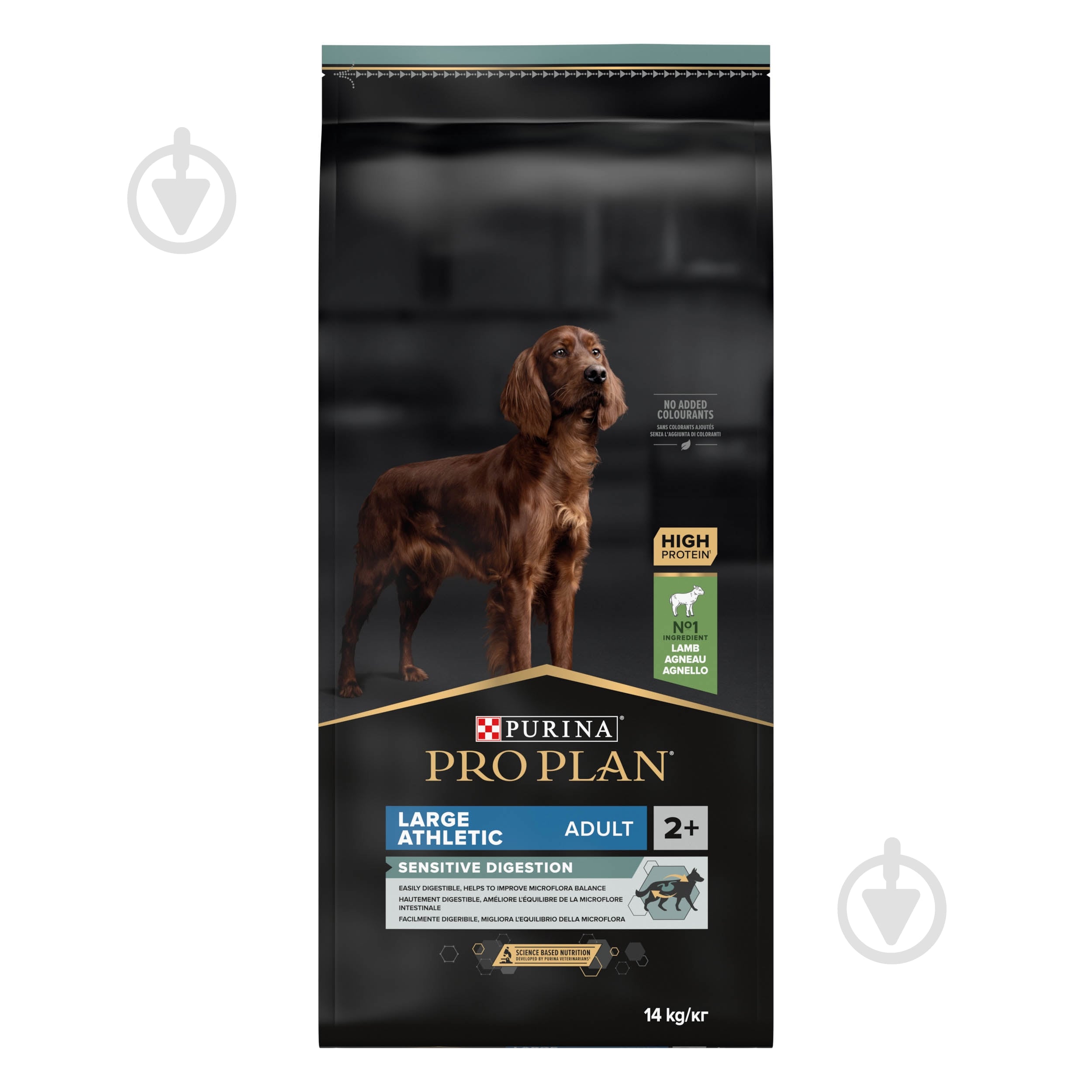 Корм сухий ProPlan by Purina Large Athletic Adult 2+ Sensitive Digestion для дорослих собак з чутливим травл - фото 1