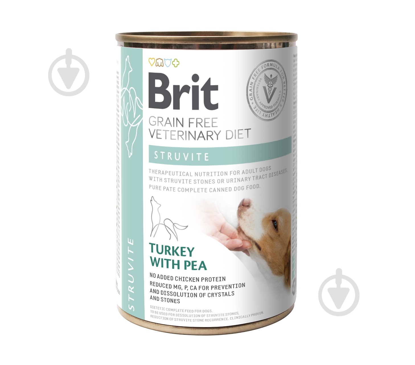 Корм вологий для дорослих собак для усіх порід Brit VetDiets при лікуванні та профілактиці сечокам'яної хвороби (і - фото 1