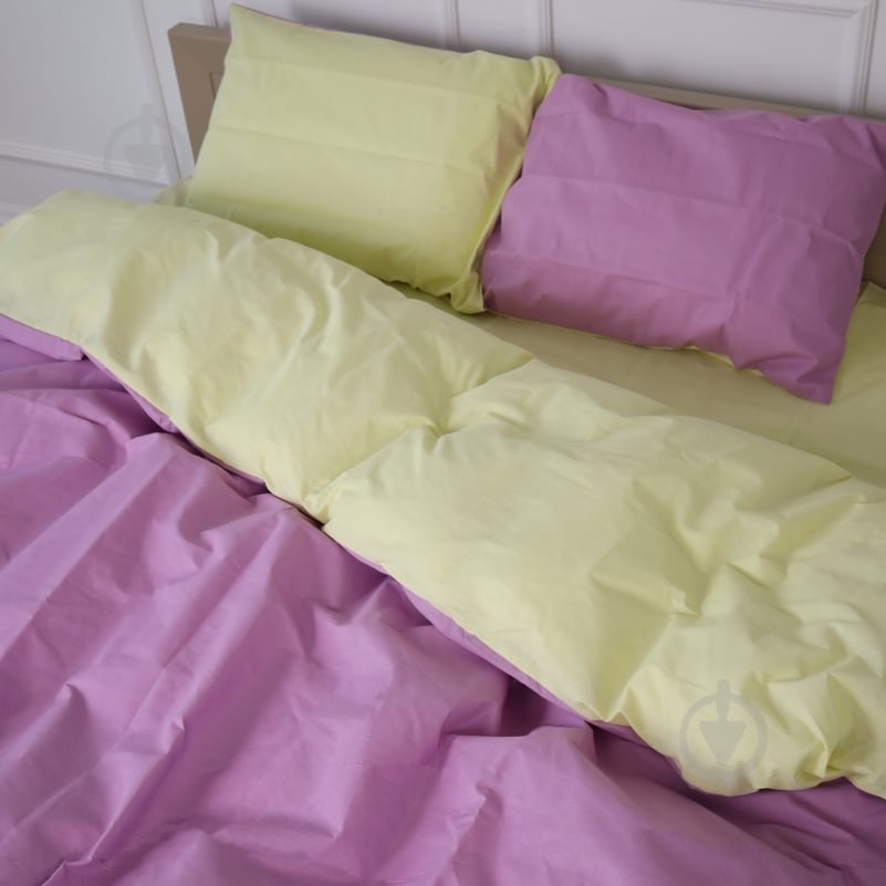 Комплект постельного белья MirSon Ranforce Elite Batista (12-0525+16-3310) розовый/светло-желтый - фото 2