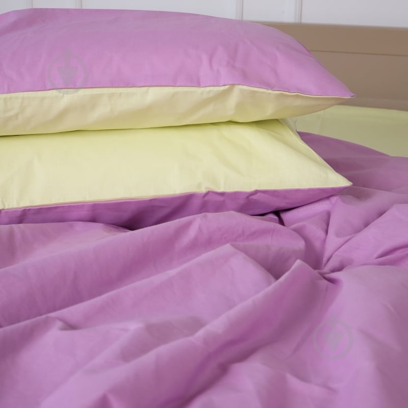 Комплект постельного белья MirSon Ranforce Elite Batista (12-0525+16-3310) розовый/светло-желтый - фото 4