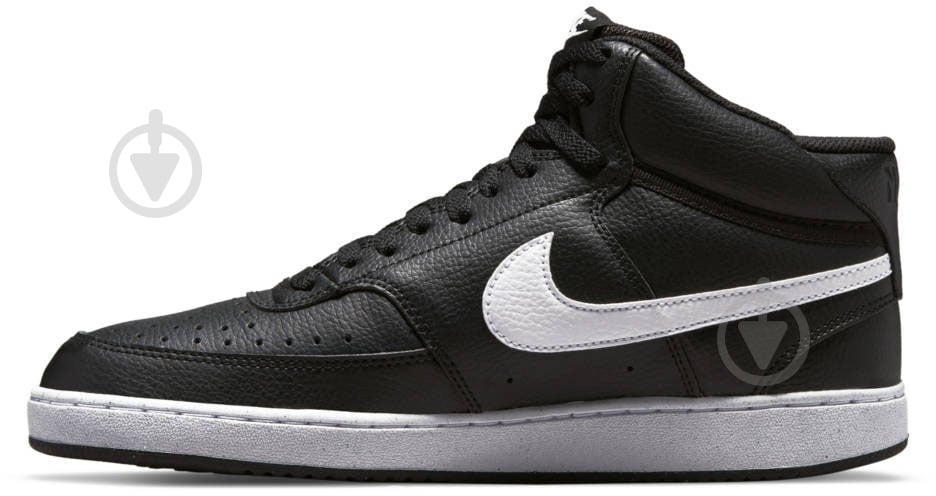 Кросівки чоловічі демісезонні Nike COURT VISION MID NEXT NATURE DN3577-001 р.44,5 чорні - фото 4