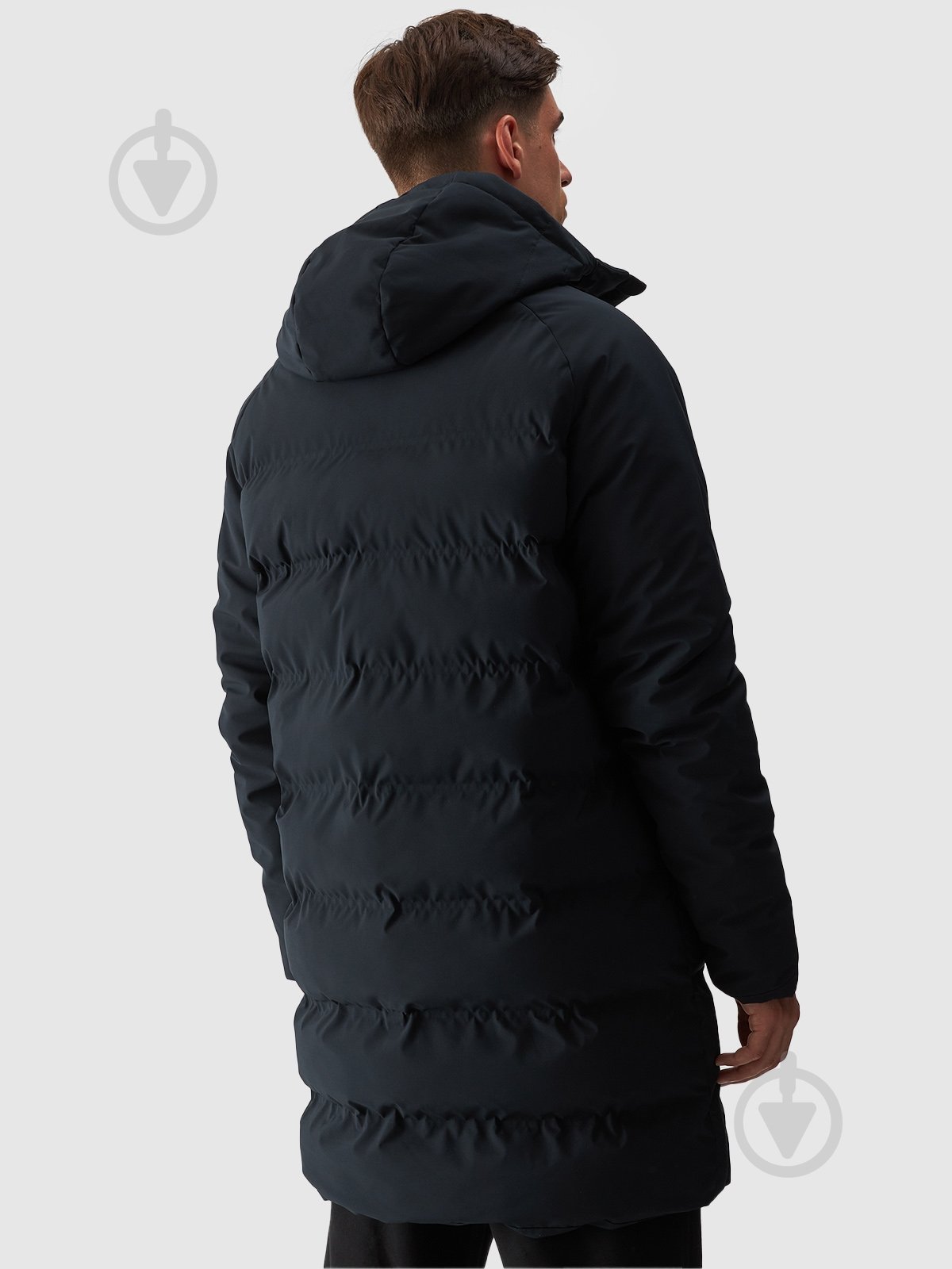 Пуховик мужской зимний 4F DOWN JACKET M489 4FWAW24TDJAM489-20S р.M черный - фото 2