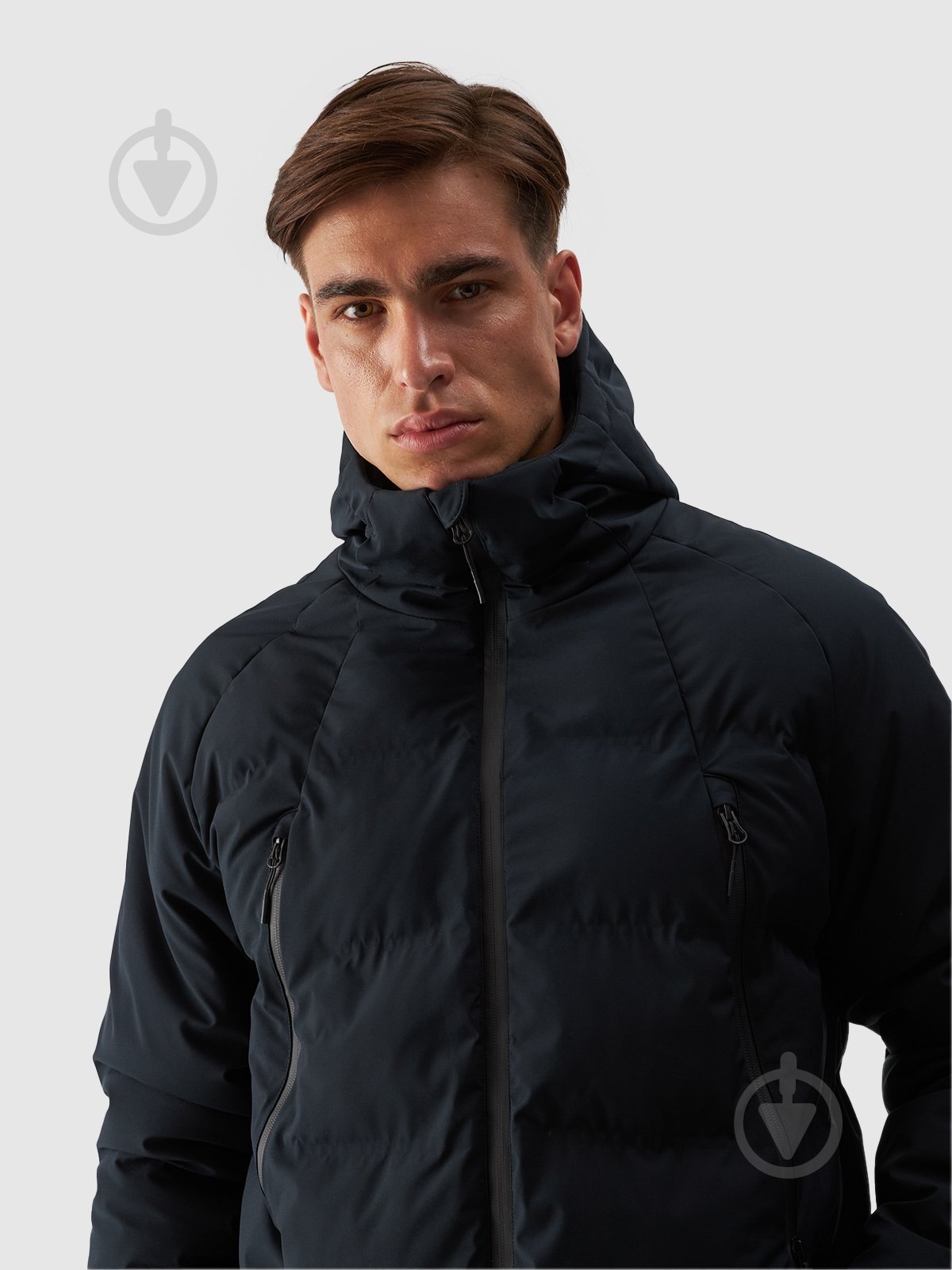 Пуховик мужской зимний 4F DOWN JACKET M489 4FWAW24TDJAM489-20S р.M черный - фото 3