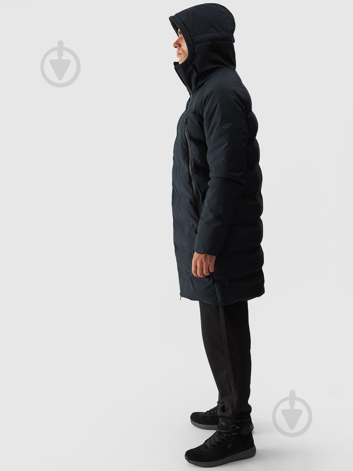 Пуховик мужской зимний 4F DOWN JACKET M489 4FWAW24TDJAM489-20S р.M черный - фото 5
