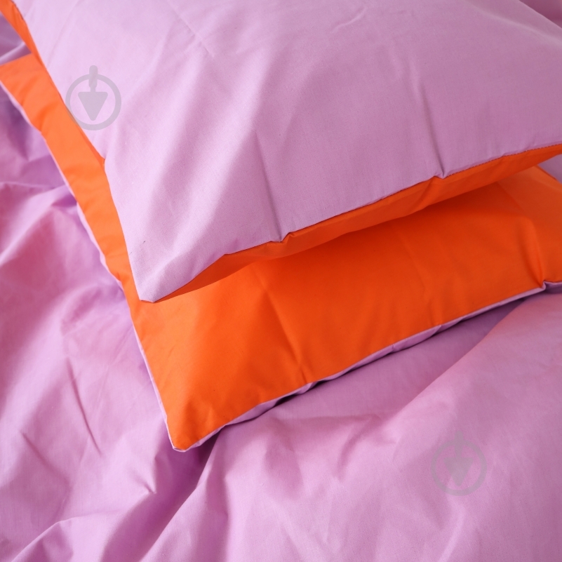 Комплект постельного белья MirSon Ranforce Elite Christiano (13-1027+16-3310) фиолетовый/оранжевый - фото 4 Комплект постельного белья MirSon Ranforce Elite Christiano (13-1027+16-3310) фиолетовый/оранжевый - фото 4
