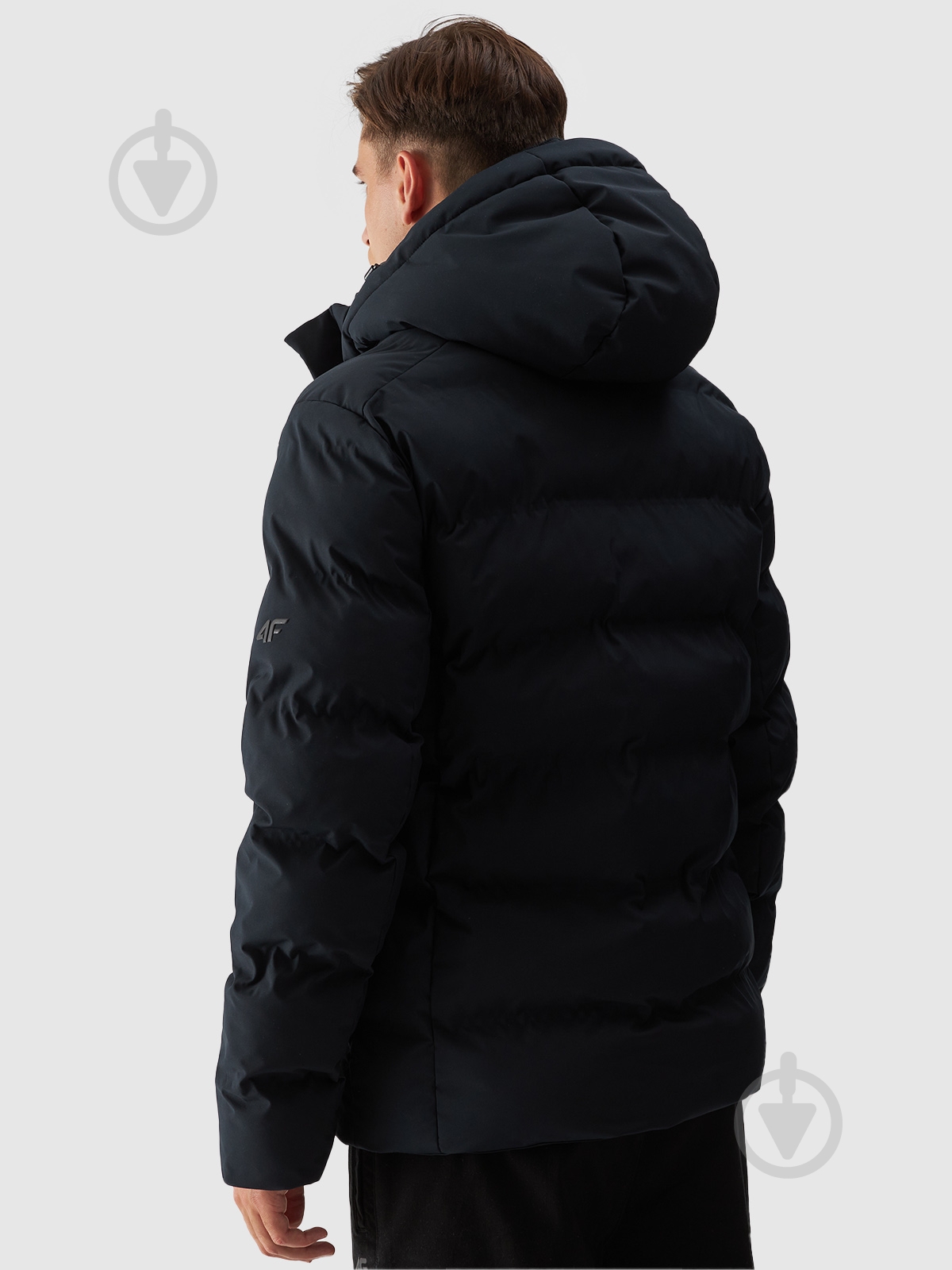 Пуховик мужской зимний 4F DOWN JACKET M512 4FWAW24TDJAM512-20S р.M черный - фото 2