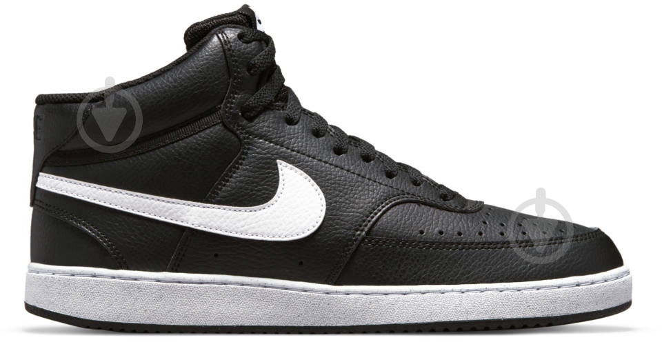 Кросівки чоловічі демісезонні Nike COURT VISION MID NEXT NATURE DN3577-001 р.38,5 чорні - фото 1