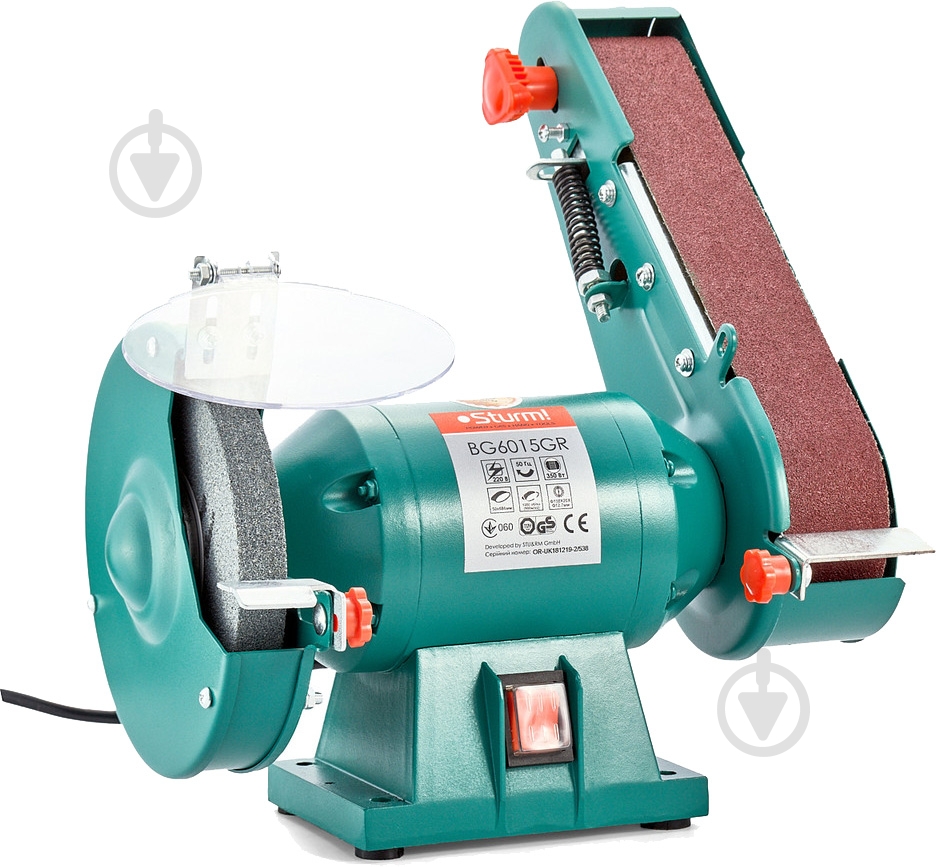 Станок точильно-шлифовальный Sturm BG6015GR - фото 1
