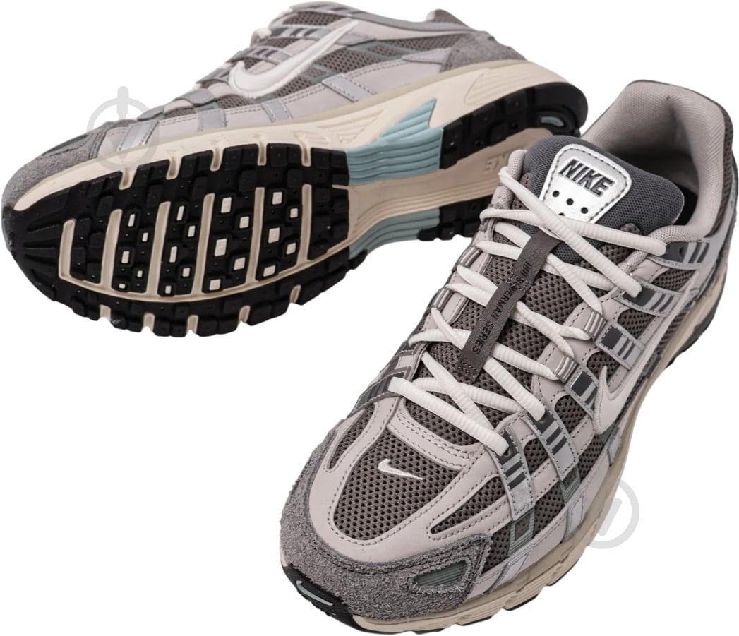 Кроссовки мужские демисезонные Nike P-6000 Spnt FN7509-029 р.44 серые - фото 6 Кроссовки мужские демисезонные Nike P-6000 Spnt FN7509-029 р.44 серые - фото 6