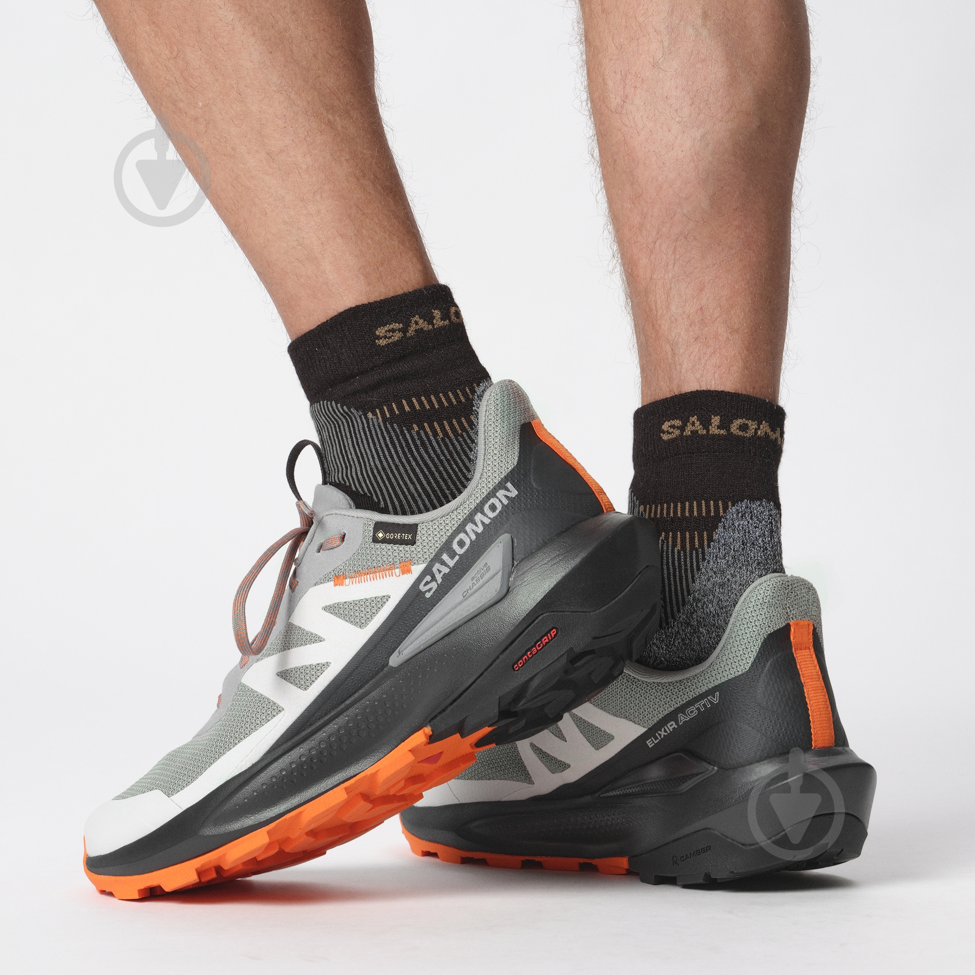 Кроссовки Salomon ELIXIR ACTIV GTX L47456200 р.46 серый - фото 8