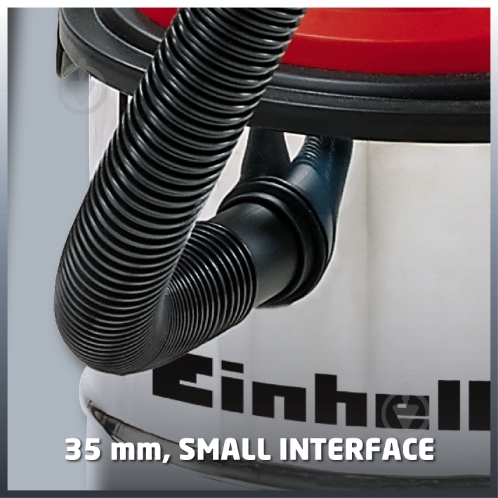 Пылесос Einhell для сухой и влажной уборки TC-VC 1812 S - фото 7