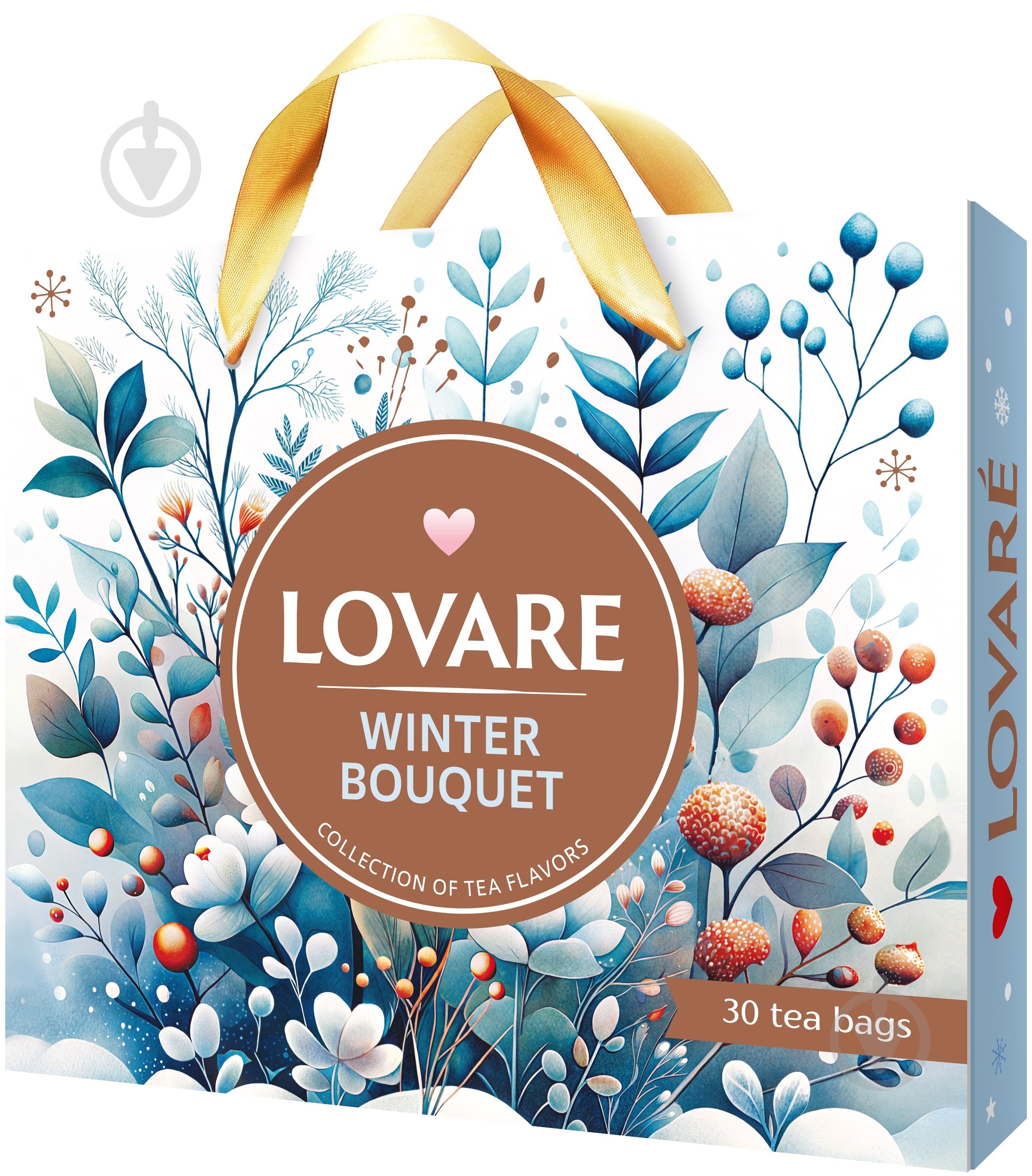 Набір подарунковий Lovare Колекція чаїв Bouquet 30 шт. - фото 1 Набір подарунковий Lovare Колекція чаїв Bouquet 30 шт. - фото 1