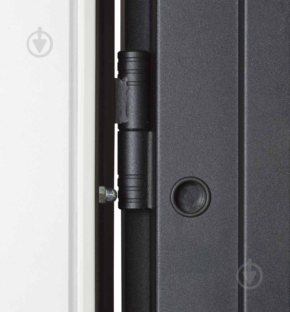 Двері вхідні Булат Котедж 710 білий атласний 2050x950 мм ліві - фото 8