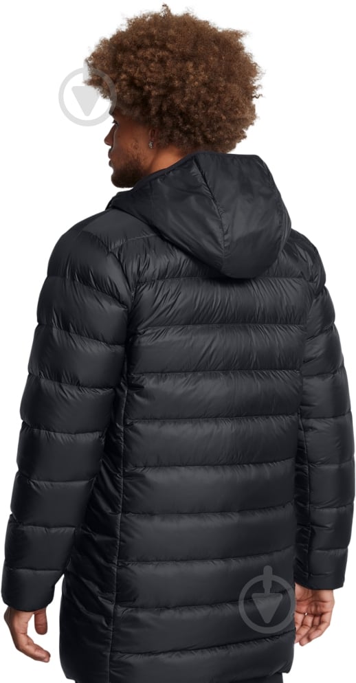 Пуховик чоловічий зимовий Under Armour LEGEND DOWN PARKA 1385839-001 р.M чорний - фото 2
