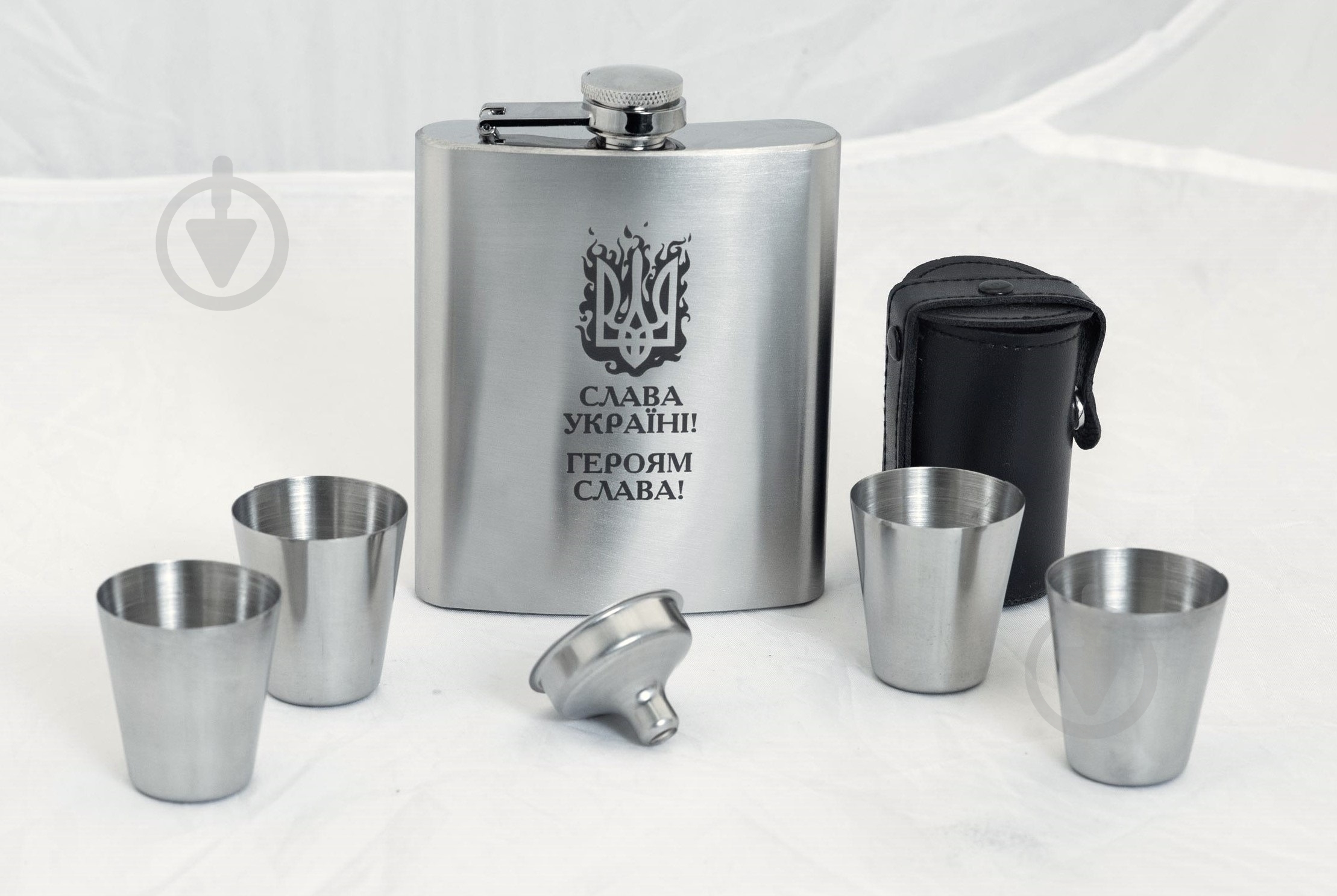 Набор 4PROFI Слава Украине Героям Слава 7oz 200 мл - фото 1