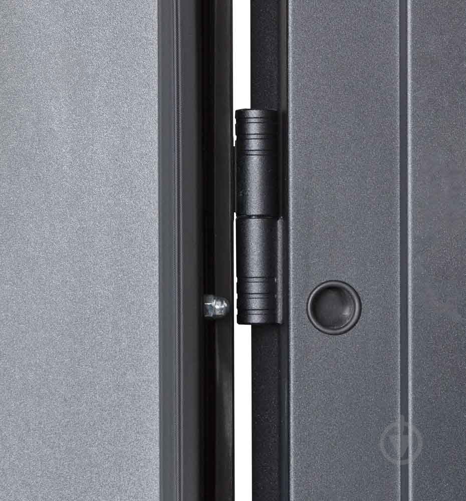 Двері вхідні Булат Котедж 710 титан 2050x850 мм праві - фото 8