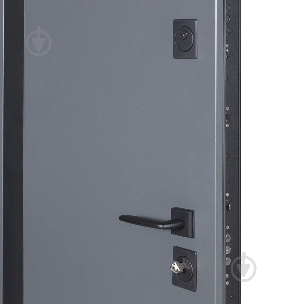 Двері вхідні Булат Котедж 710 титан 2050x850 мм праві - фото 5