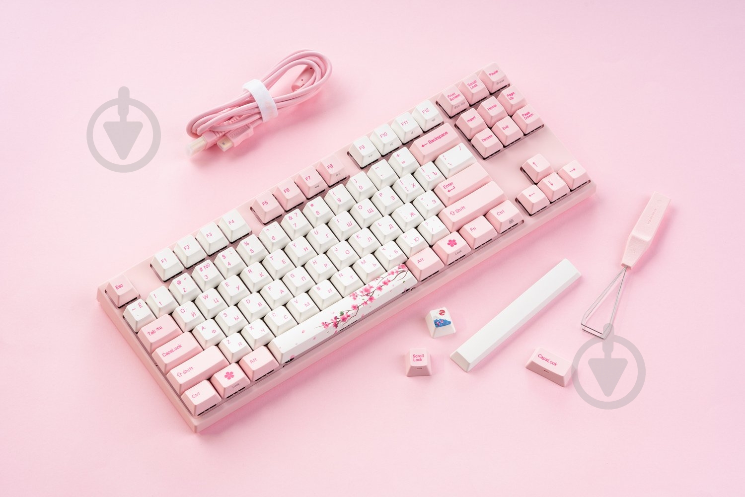 Клавиатура Varmilo VA87M Sakura Cherry MX Brown (VA87MN2P/PP88RA) - фото 10