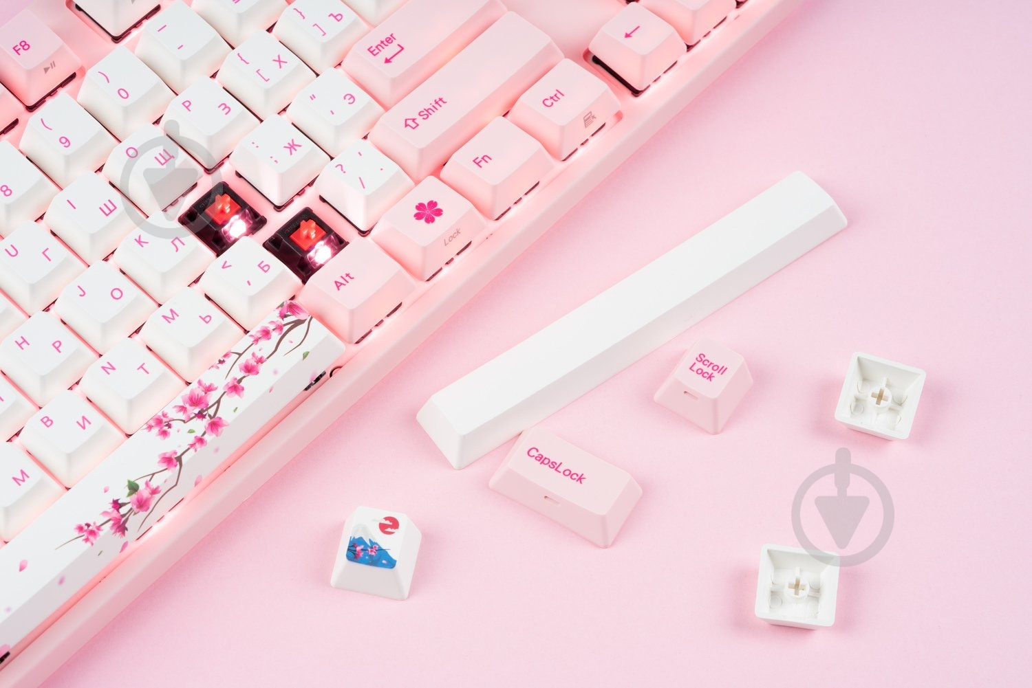 Клавиатура Varmilo VA87M Sakura Cherry MX Brown (VA87MN2P/PP88RA) - фото 11