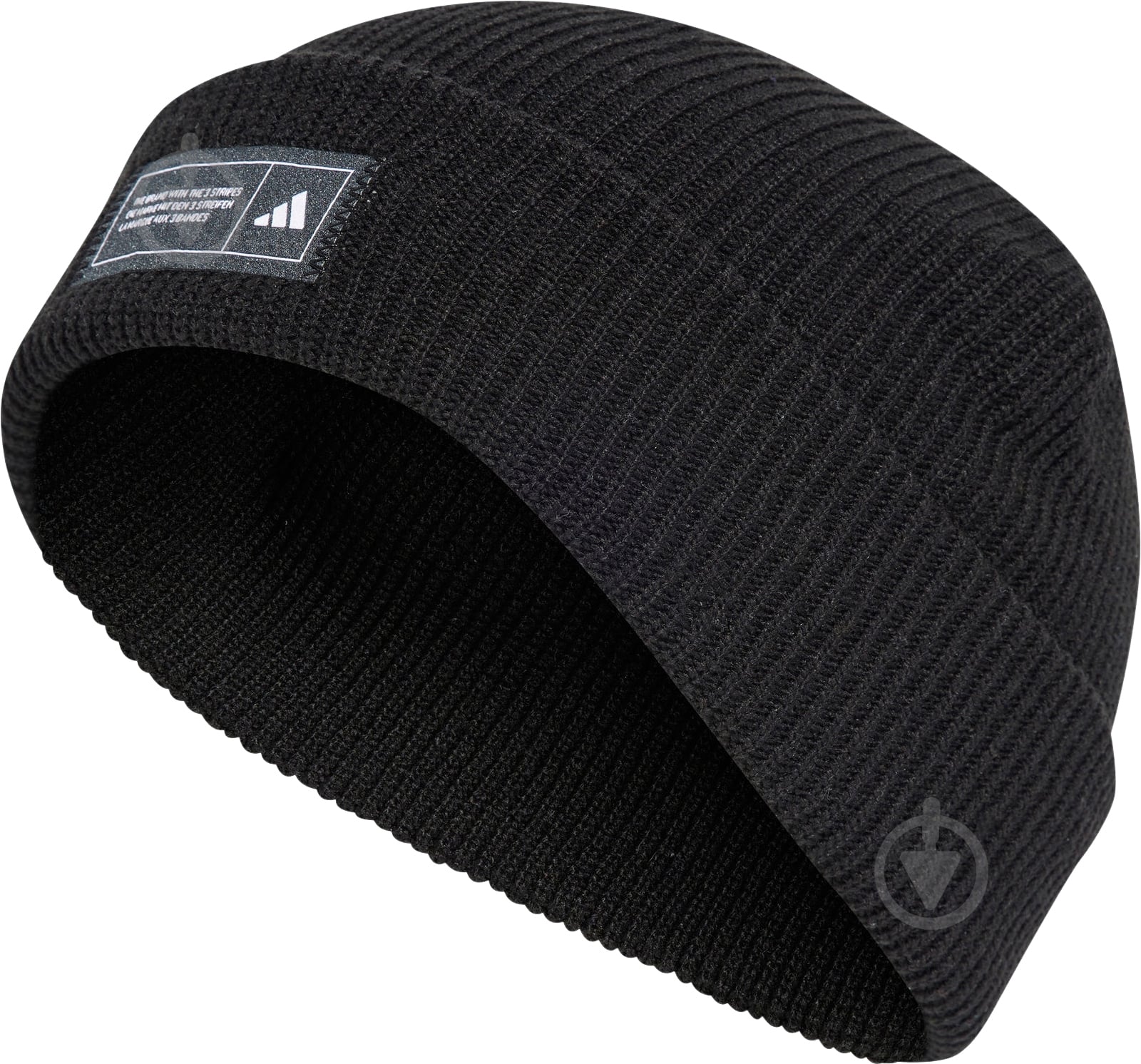 Шапка Adidas ESS BEANIE CUFF IT4633 р.L черный - фото 1 Шапка Adidas ESS BEANIE CUFF IT4633 р.L черный - фото 1