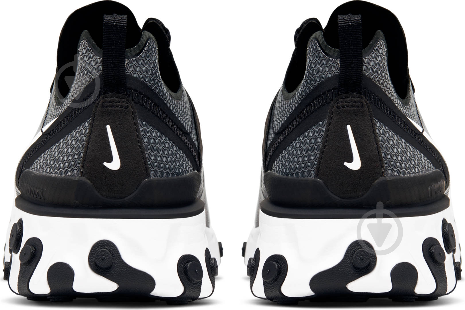 Кросівки чоловічі демісезонні Nike REACT ELEMENT 55 SE CI3831-002 р.42,5 чорні із білим - фото 2 Кросівки чоловічі демісезонні Nike REACT ELEMENT 55 SE CI3831-002 р.42,5 чорні із білим - фото 2