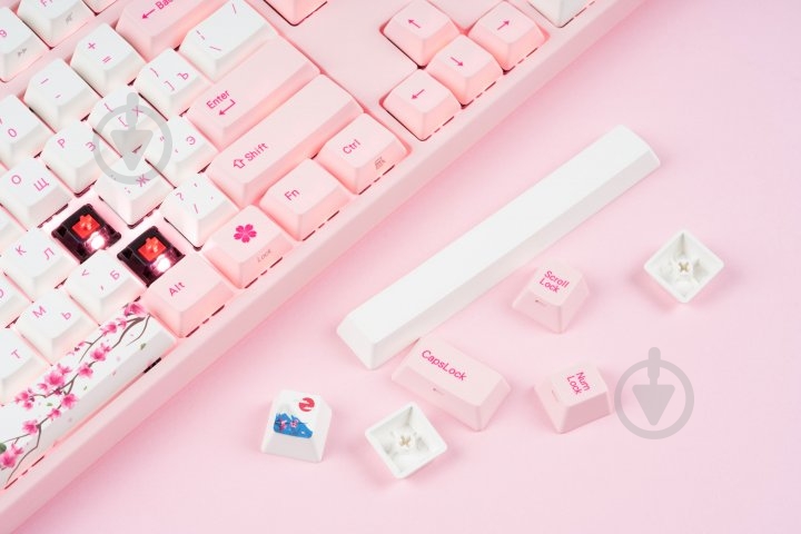 Клавиатура Varmilo VA108M Sakura Cherry MX Red (VA108MR2P/WP88RA) - фото 11