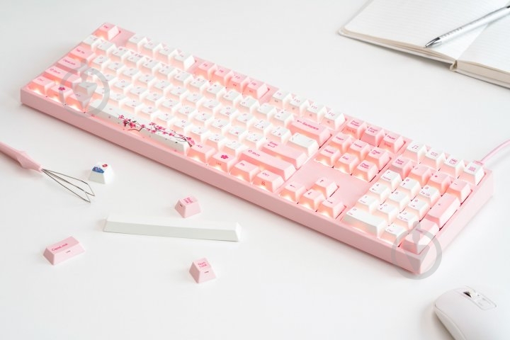 Клавиатура Varmilo VA108M Sakura Cherry MX Red (VA108MR2P/WP88RA) - фото 14