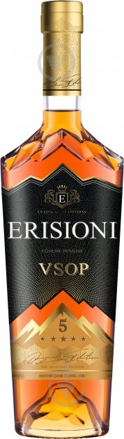 Коньяк Erisioni VSOP 5* 40% 0,5 л - фото 1 Коньяк Erisioni VSOP 5* 40% 0,5 л - фото 1